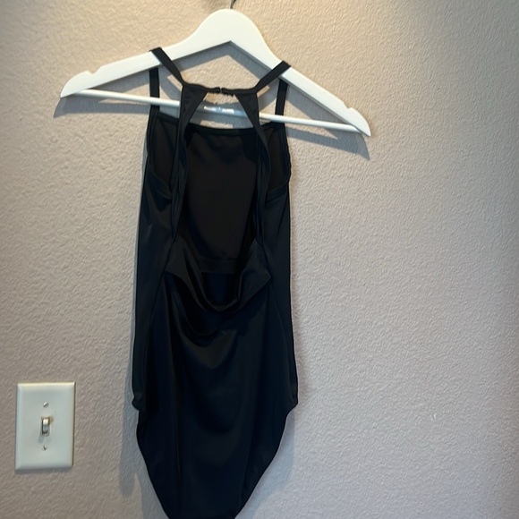 Balera Women’s Black Camisole Open Back Leotard Size Adult Extra Small AXS - Picture 6 of 10